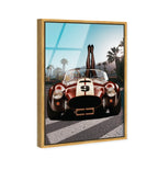 Legs up Cobra - Framed Acrylic Art