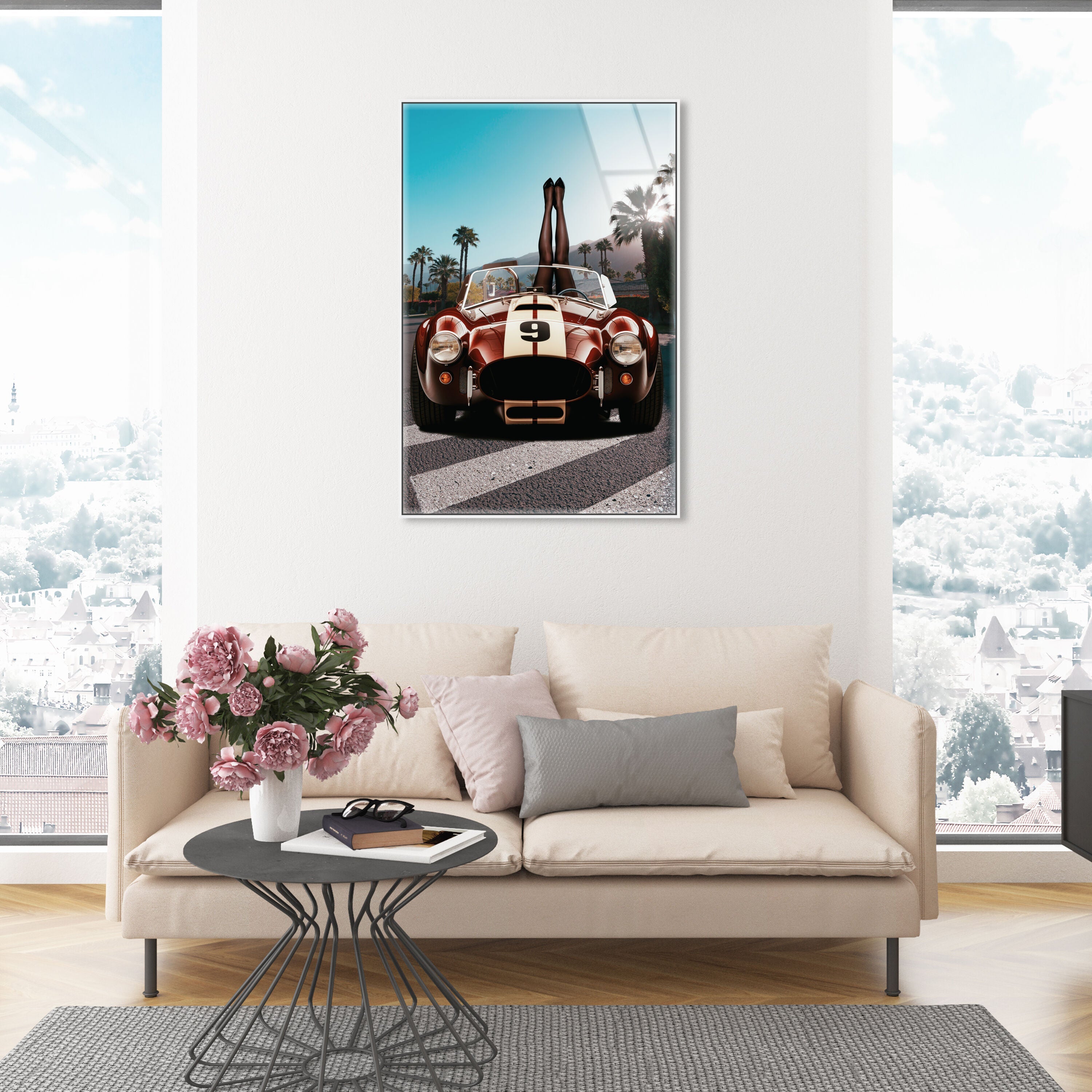 Legs up Cobra - Framed Acrylic Art Secondary image