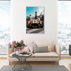 Legs up Cobra - Framed Acrylic Art