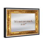 Too Much - Decorative Mirror