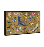 Exotic Singapore Birds - With Gold Leaf