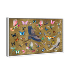 Exotic Singapore Birds - With Gold Leaf