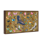 Exotic Singapore Birds - With Gold Leaf