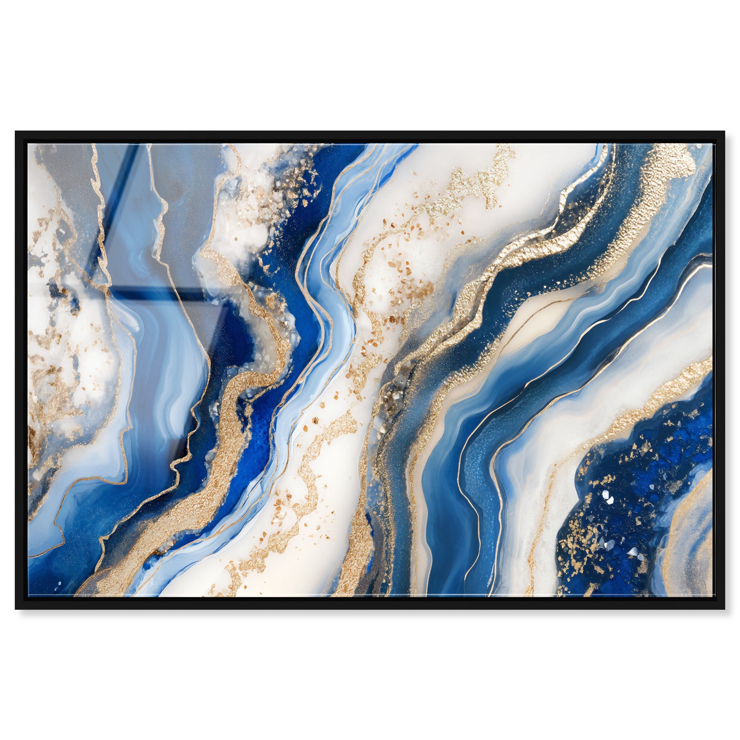 Melting Blue Agate