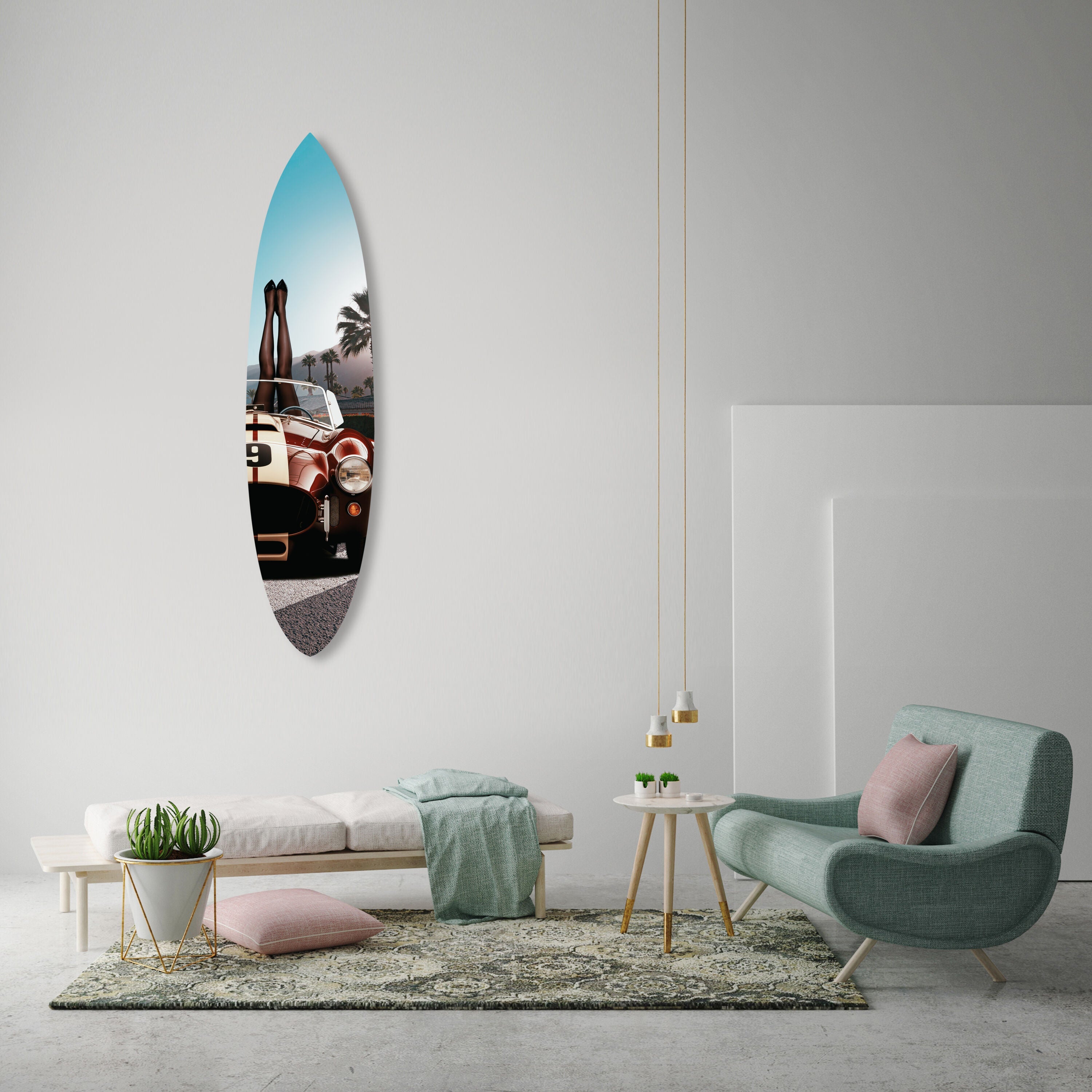 Legs up Surfboard Secondary image