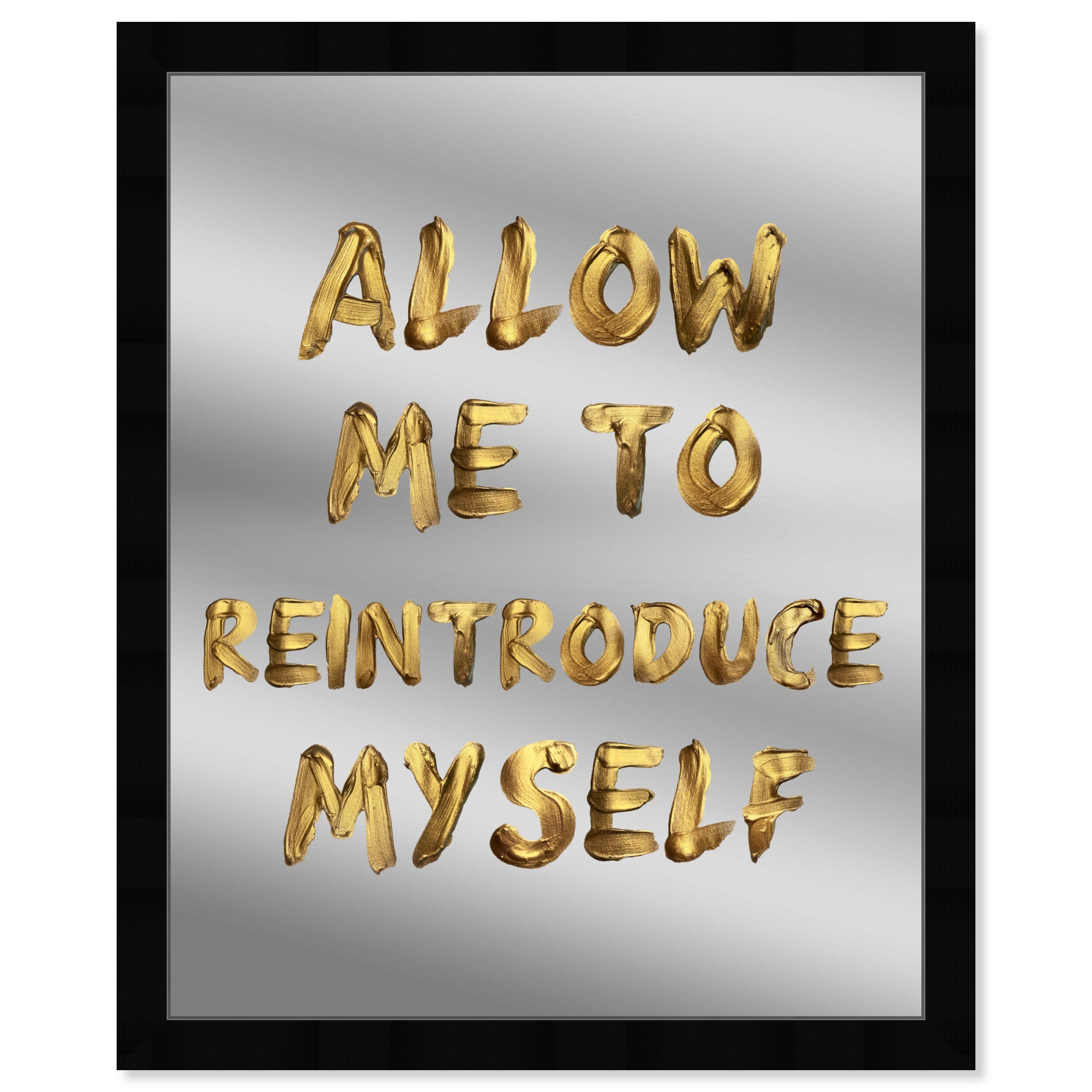 Reintroduce Myself - Decorative Mirror Main image