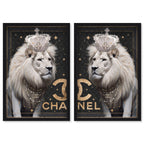 Regal Leos Duo - With Gold Leaf