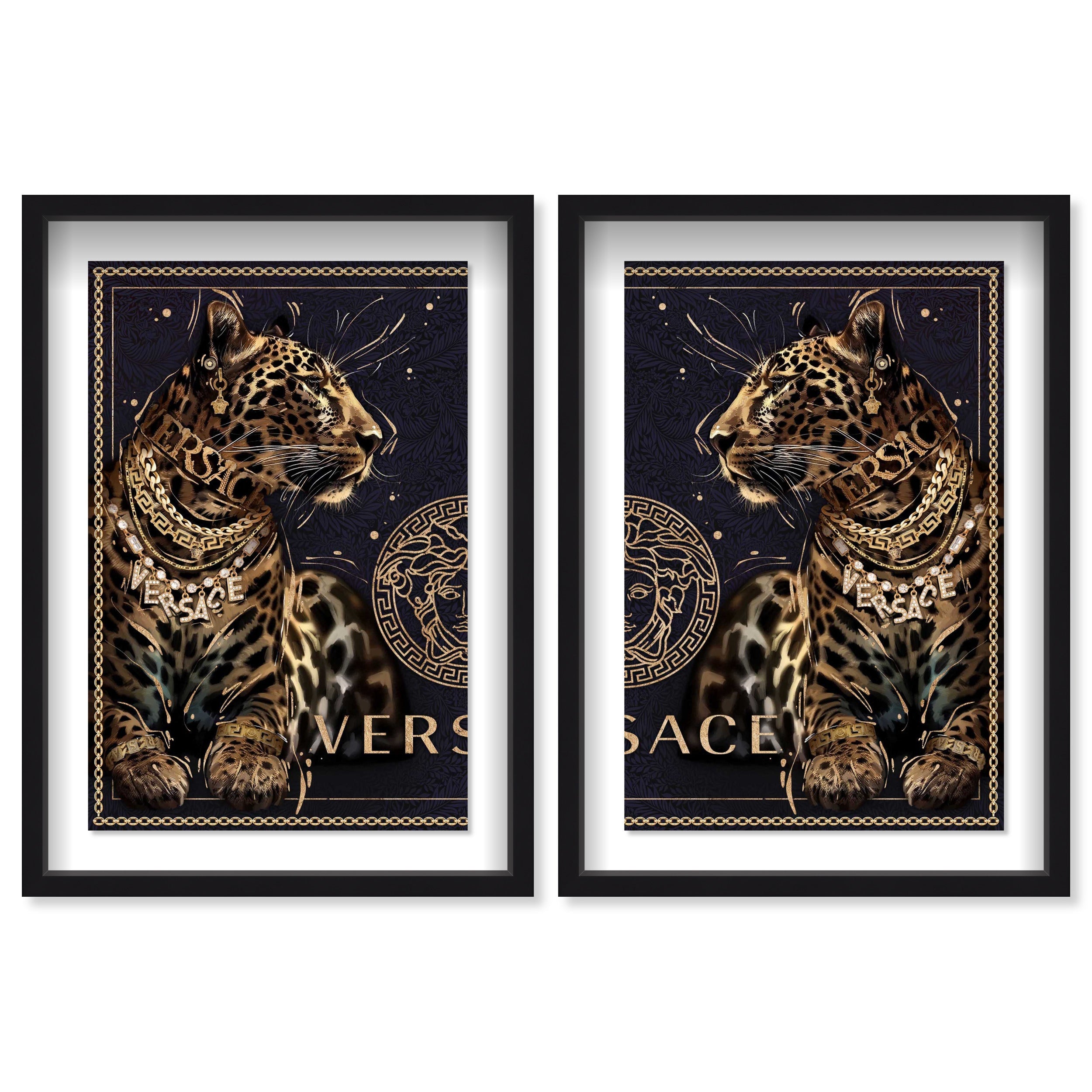 Spotted in Gold Duo - With Gold Leaf