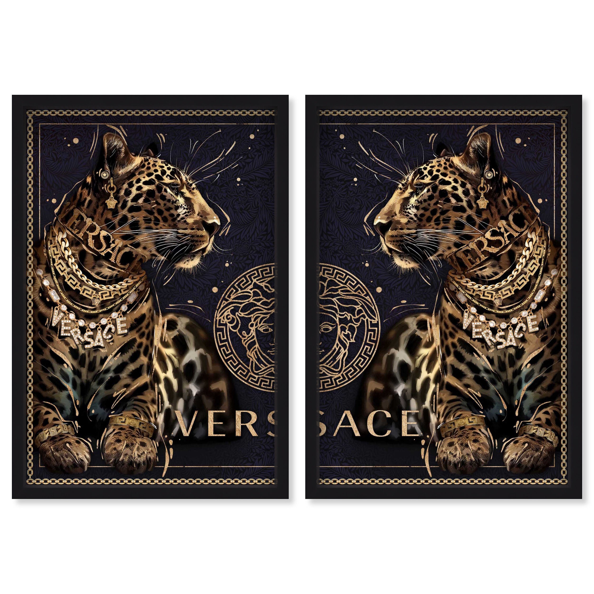 Spotted in Gold Duo - With Gold Leaf