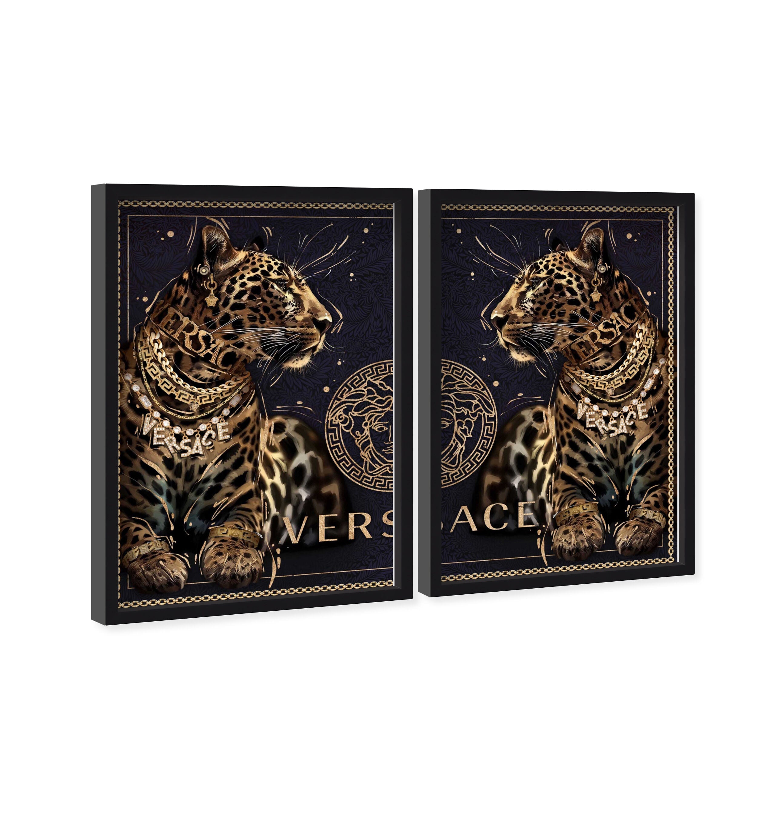 Spotted in Gold Duo - With Gold Leaf