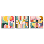 Palm Springs Abstract Set - With High-gloss Gel