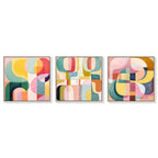 Palm Springs Abstract Set - With High-gloss Gel