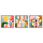 Palm Springs Abstract Set - With High-gloss Gel