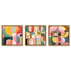 Palm Springs Abstract Set - With High-gloss Gel
