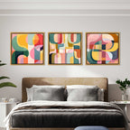 Palm Springs Abstract Set - With High-gloss Gel