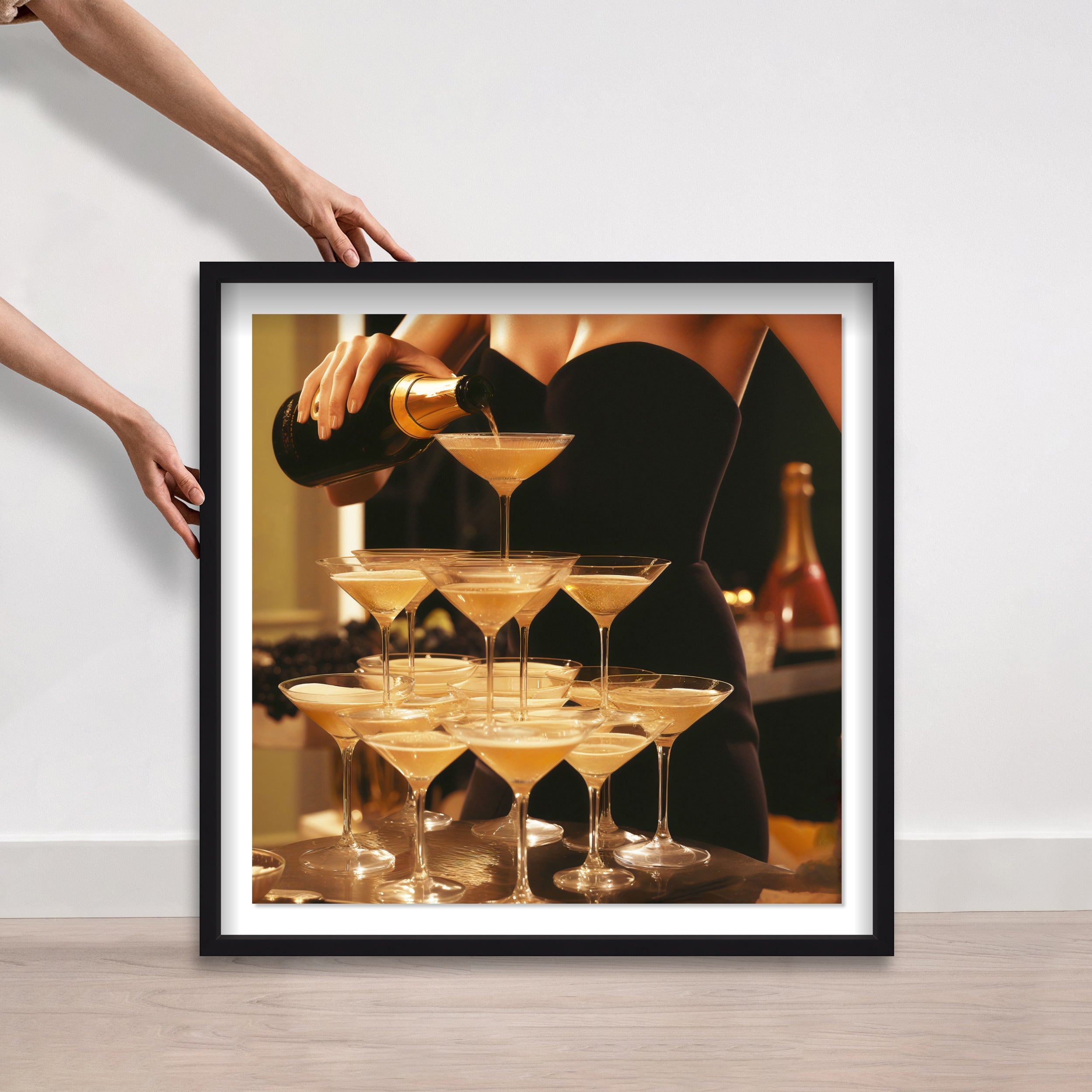 Champagne Tower