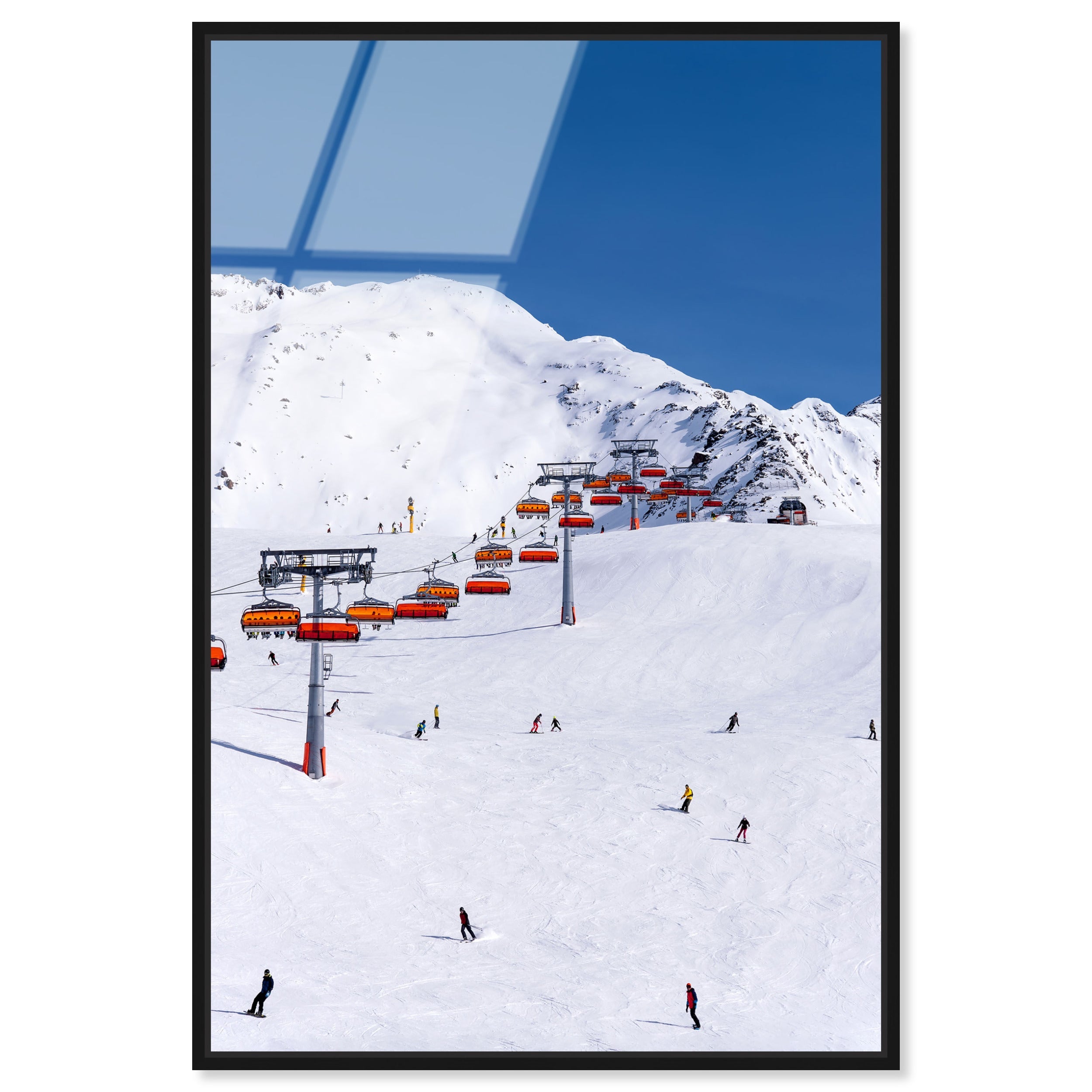 Ski Lift Slope | Acrylic Panel Main image
