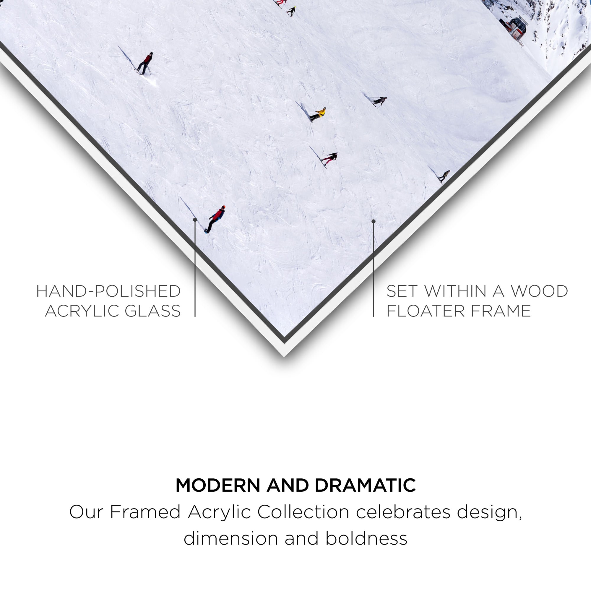 Ski Lift Slope | Acrylic Panel