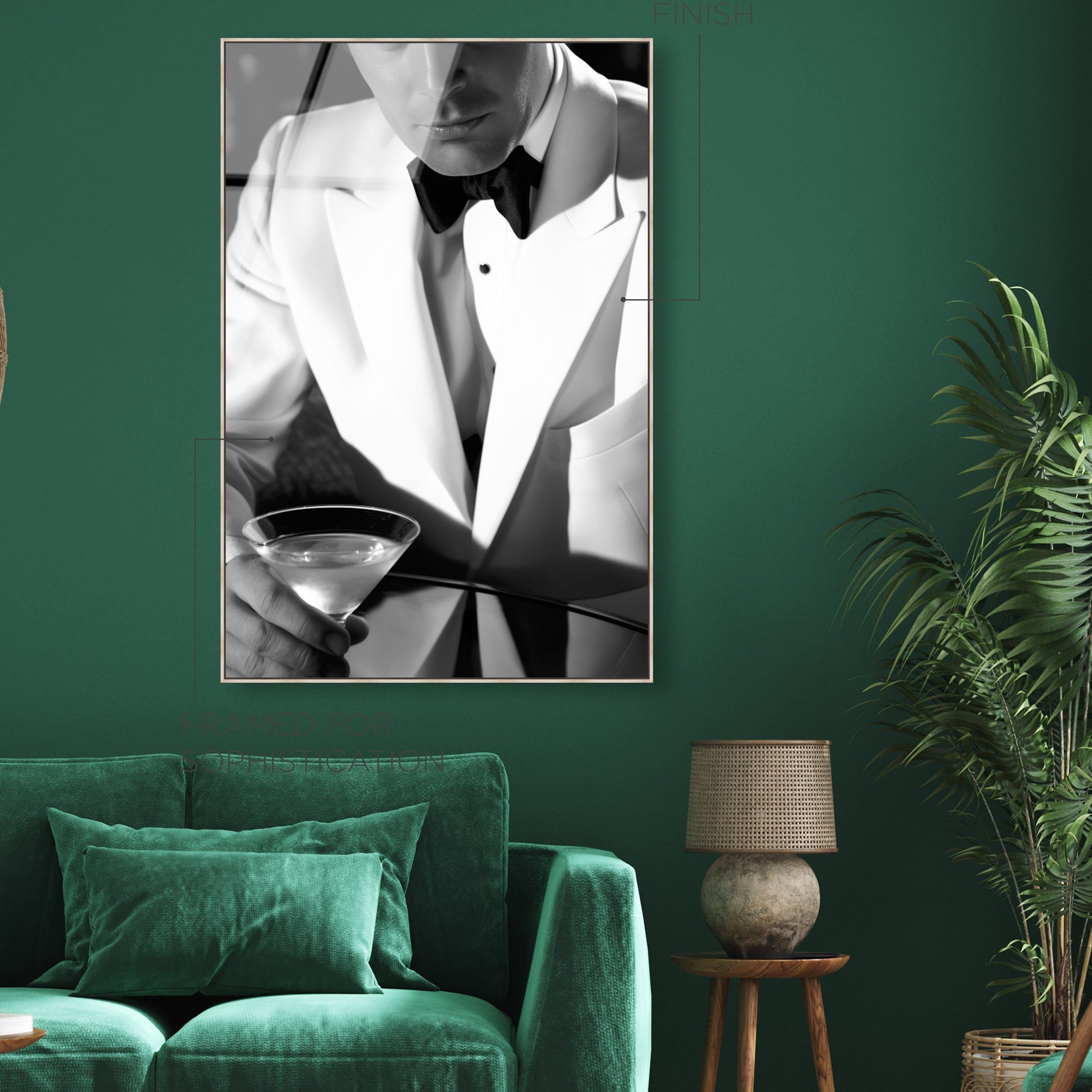 Bowtie Gentleman | Acrylic Panel