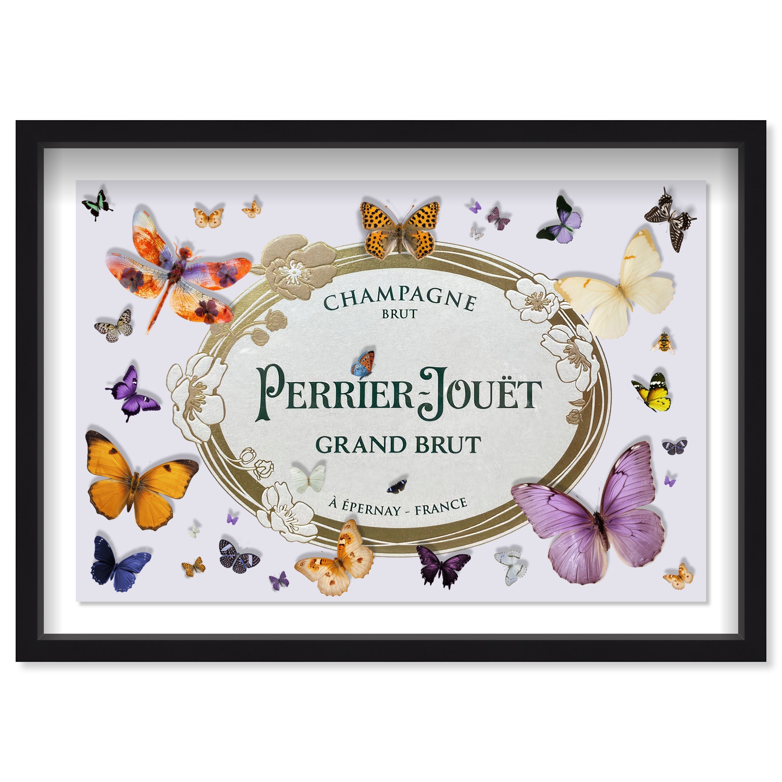 Butterfly Box 4 | Hand Embellished & Sculptural Art Main image