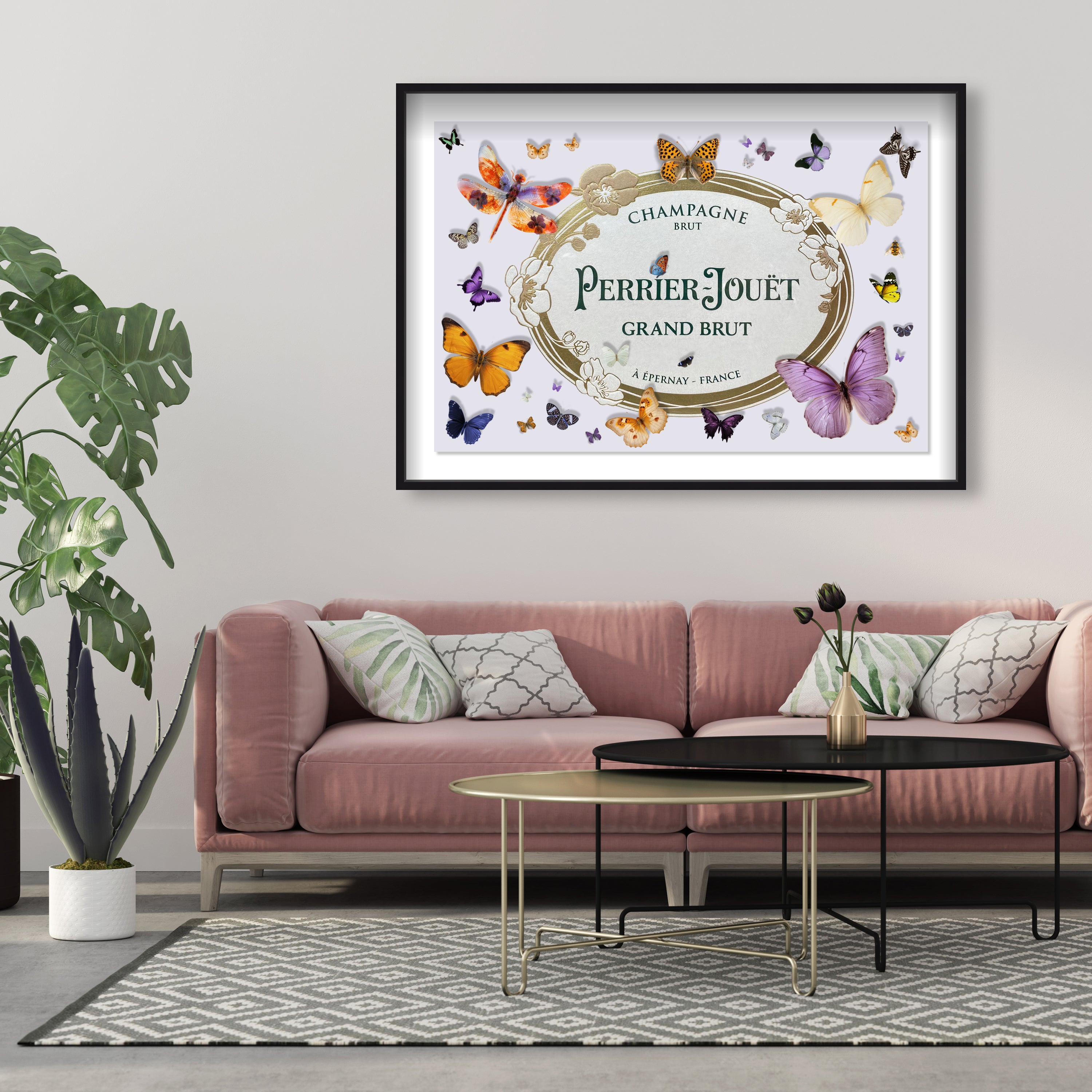 Butterfly Box 4 | Hand Embellished & Sculptural Art