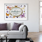 Butterfly Box 4 | Hand Embellished & Sculptural Art