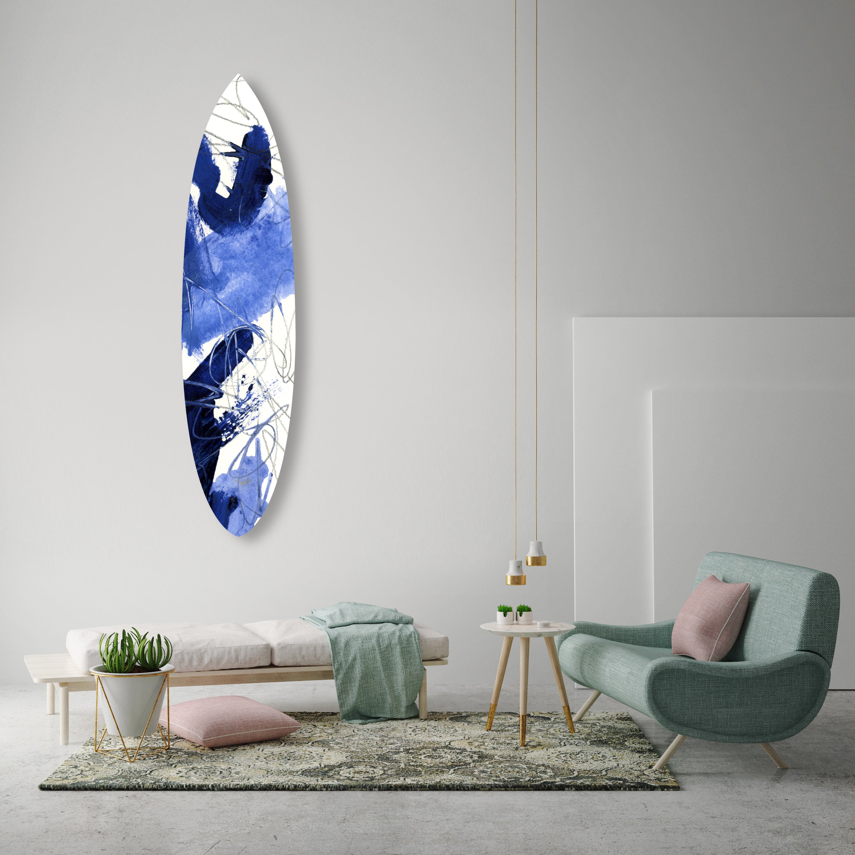 Abstract Surf Board I