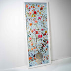 Blooming Coral and Blue 2 | Layered 3 Dimensional Finishes