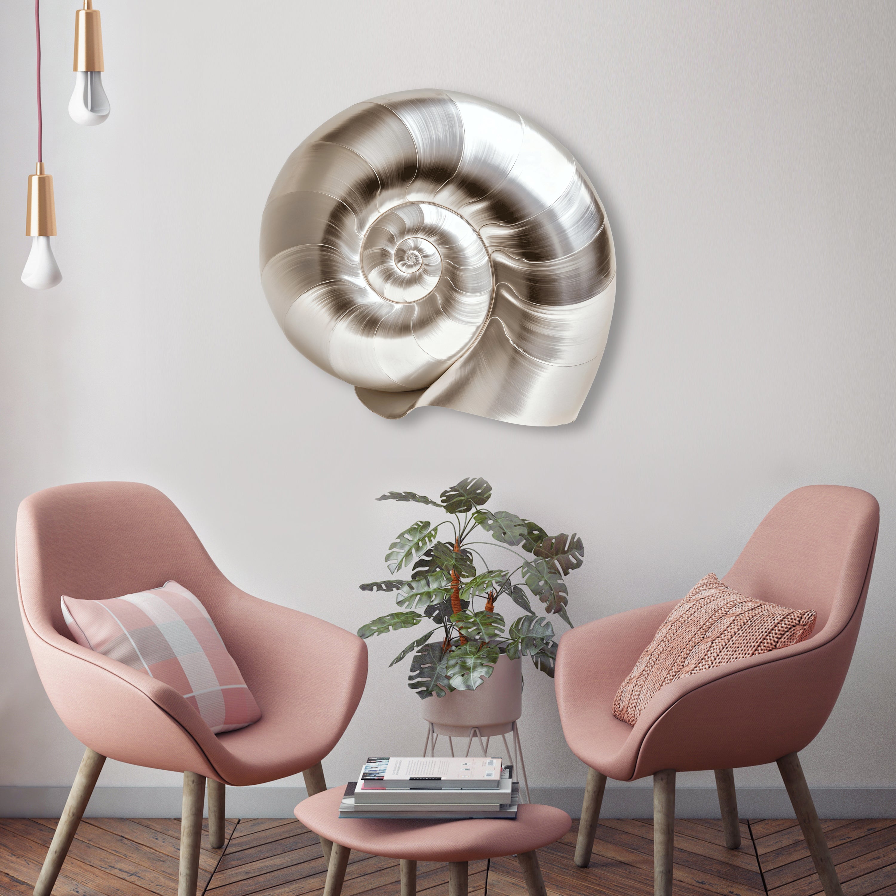 Nautilus Shell II | Acrylic Silhouette Secondary image