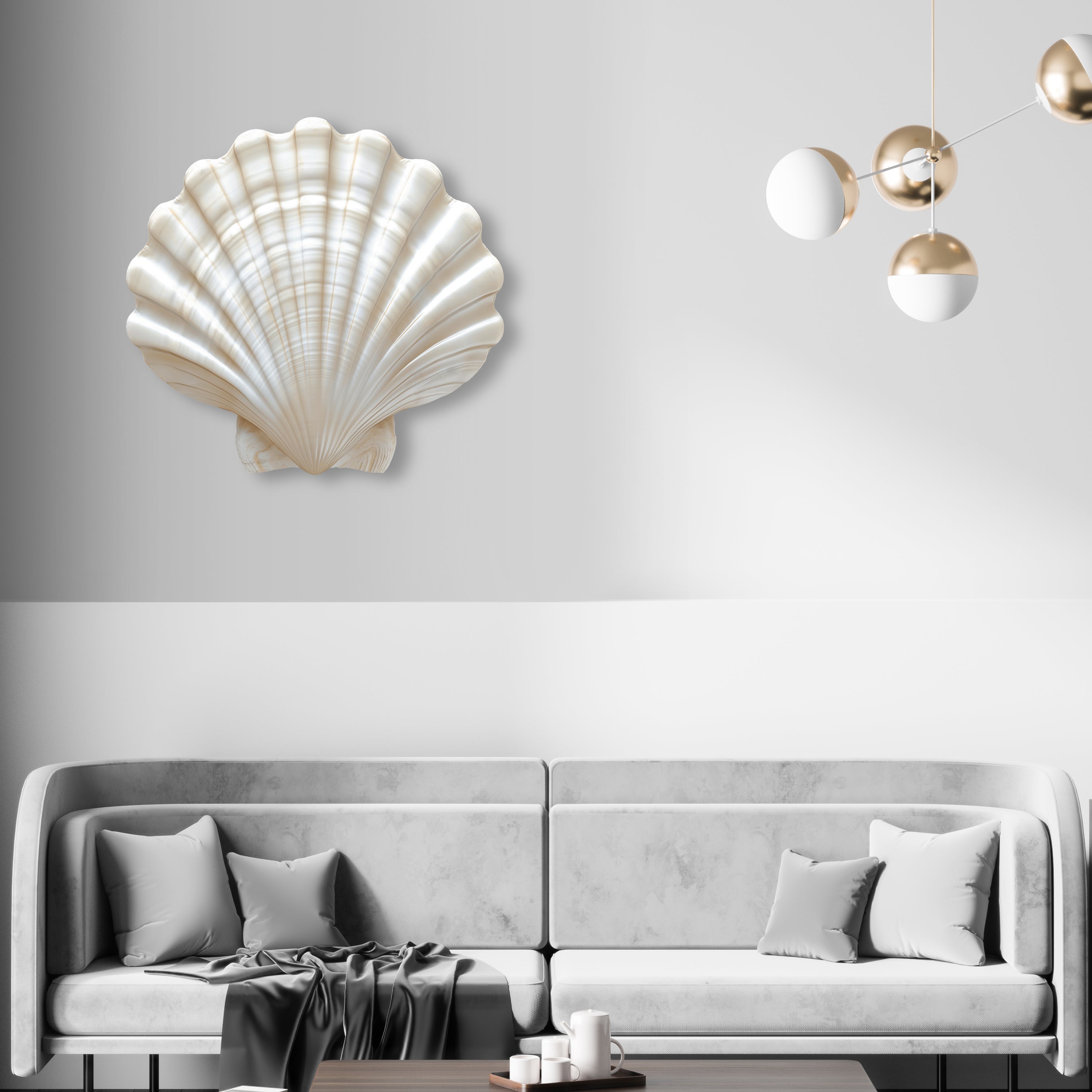 Fan Shell 7 | Acrylic Silhouette Secondary image