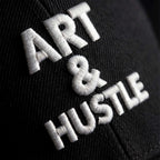 🖤 Art and Hustle Snapback Cap – Black
