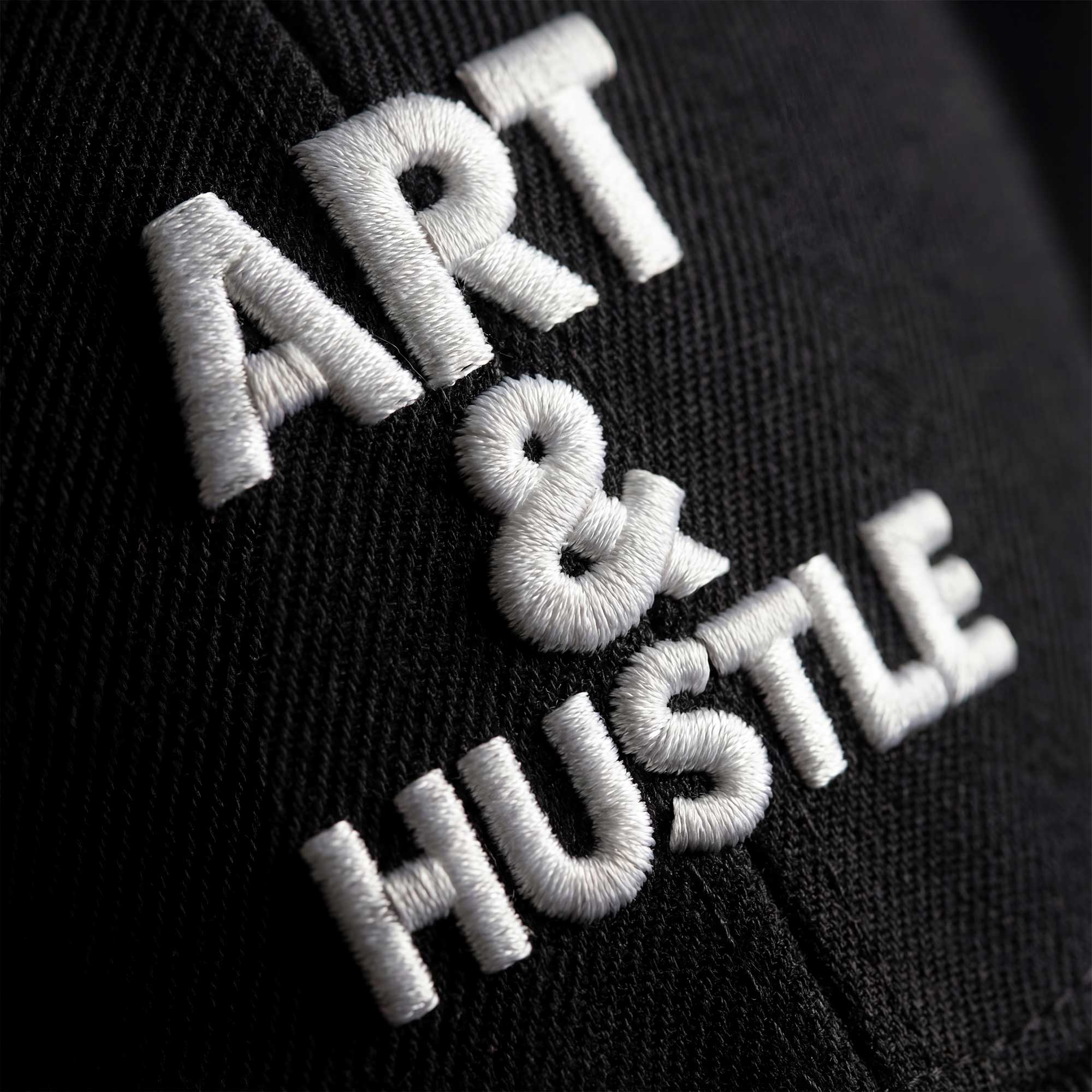 🖤 Art and Hustle Snapback Cap – Black