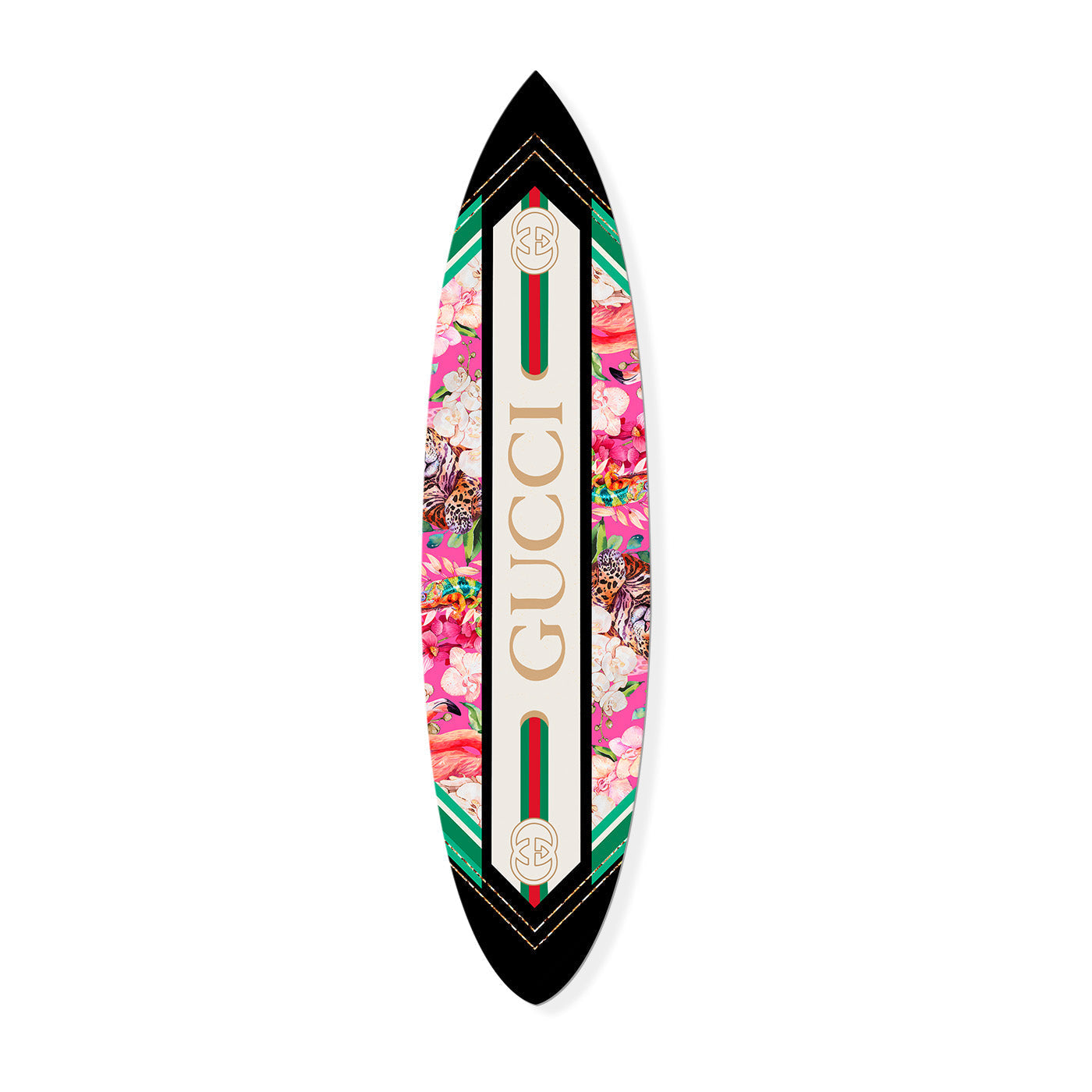 Coutour Garden | Surfboard Gallery Wall Secondary image