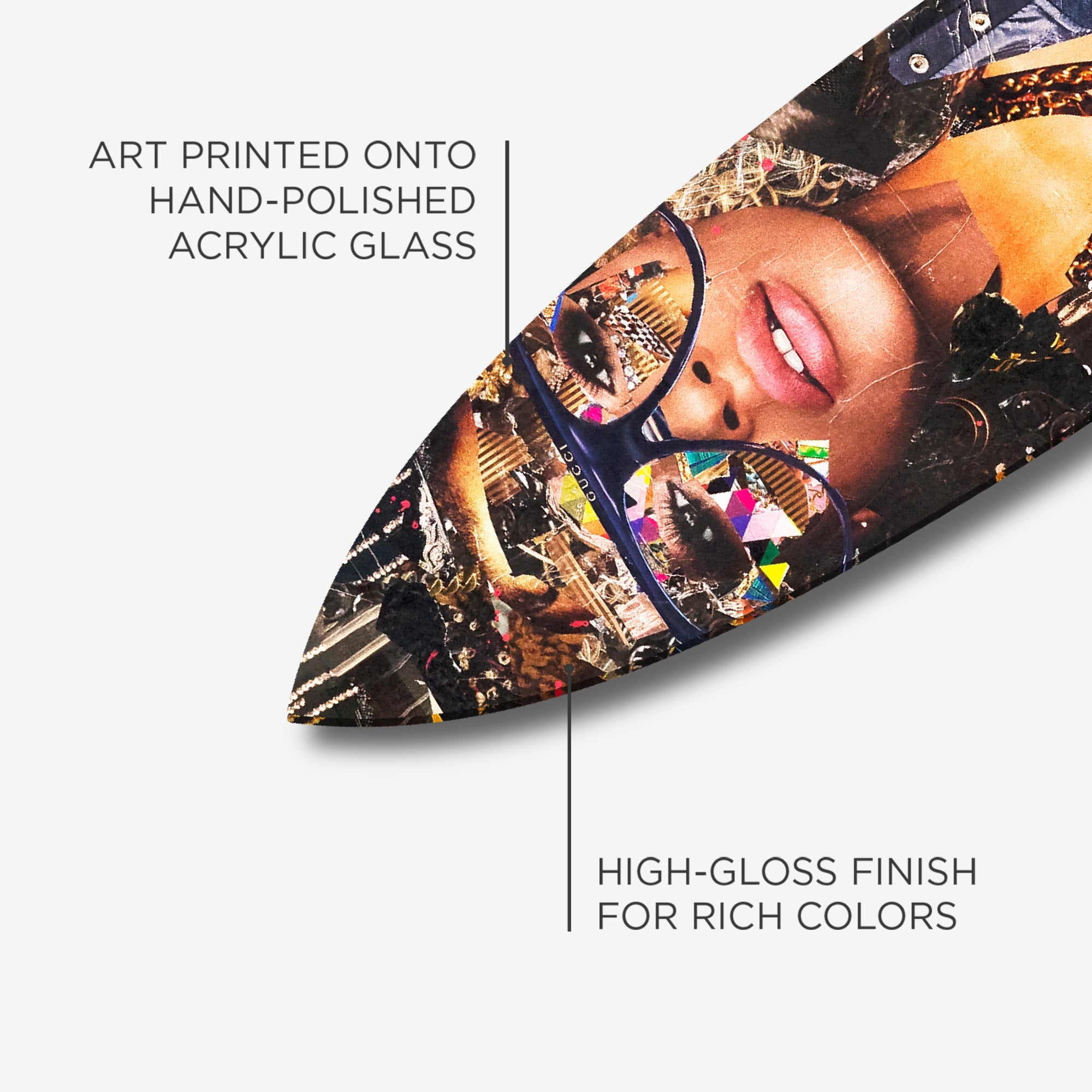Katy Hirschfeld - Urban Glam Fro Surfboard