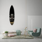 Queenly Reign of Gold I Surfboard