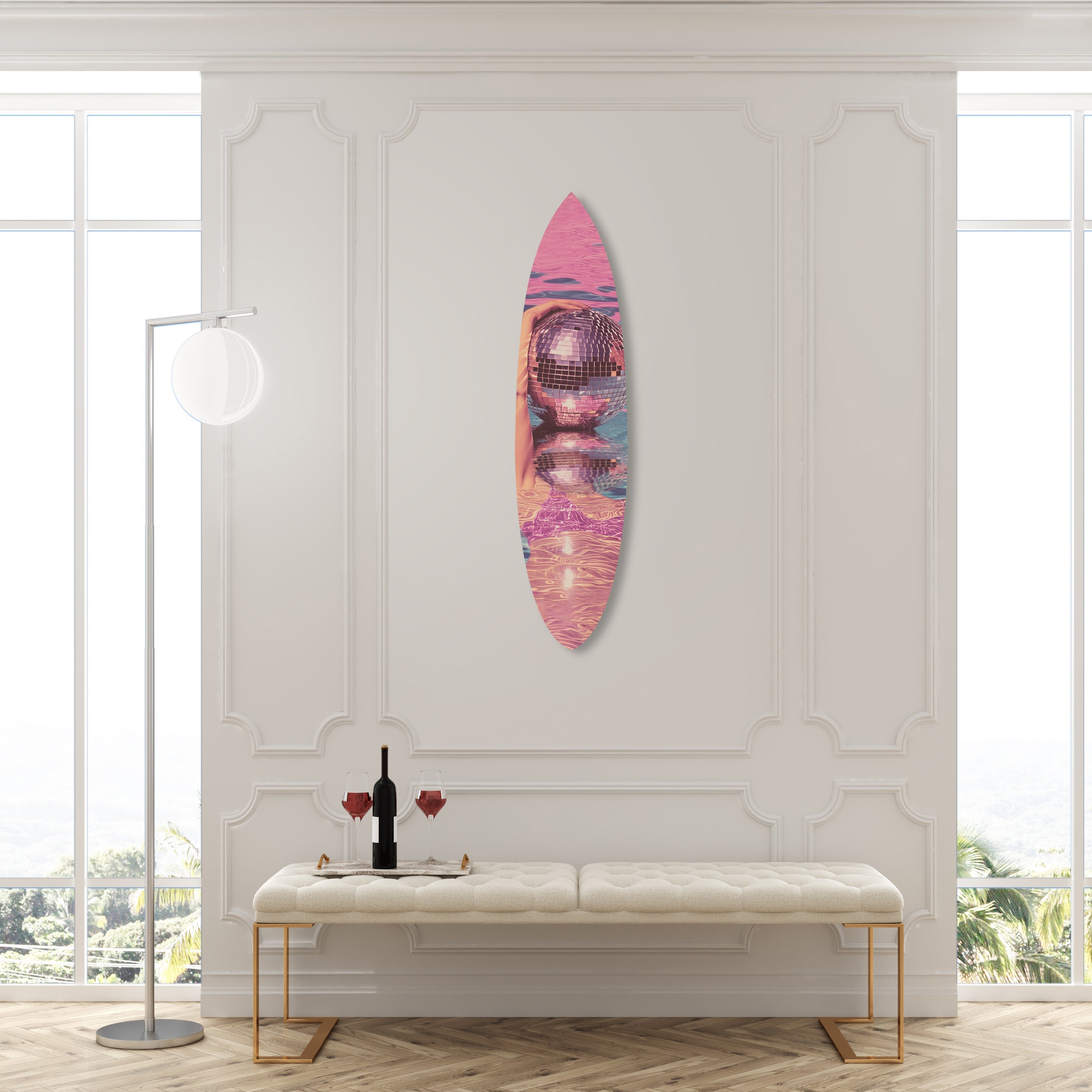 Swim in Disco Sounds Surfboard Secondary image