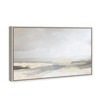 Interstellar Sands I - With Impasto and Silver Leaf