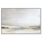 Interstellar Sands I - With Impasto and Silver Leaf