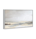 Interstellar Sands I - With Impasto and Silver Leaf