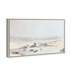 Interstellar Sands II - With Impasto and Silver Leaf