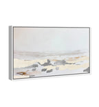 Interstellar Sands II - With Impasto and Silver Leaf