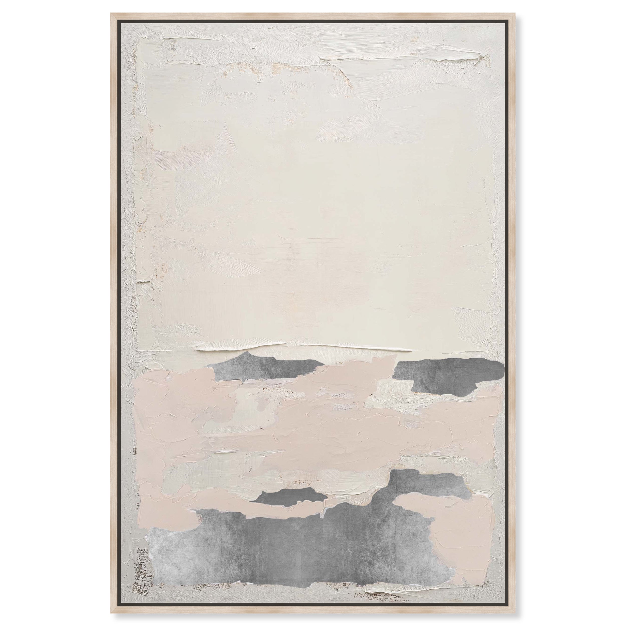 Wallborn I - With Impasto and Silver Leaf Main image