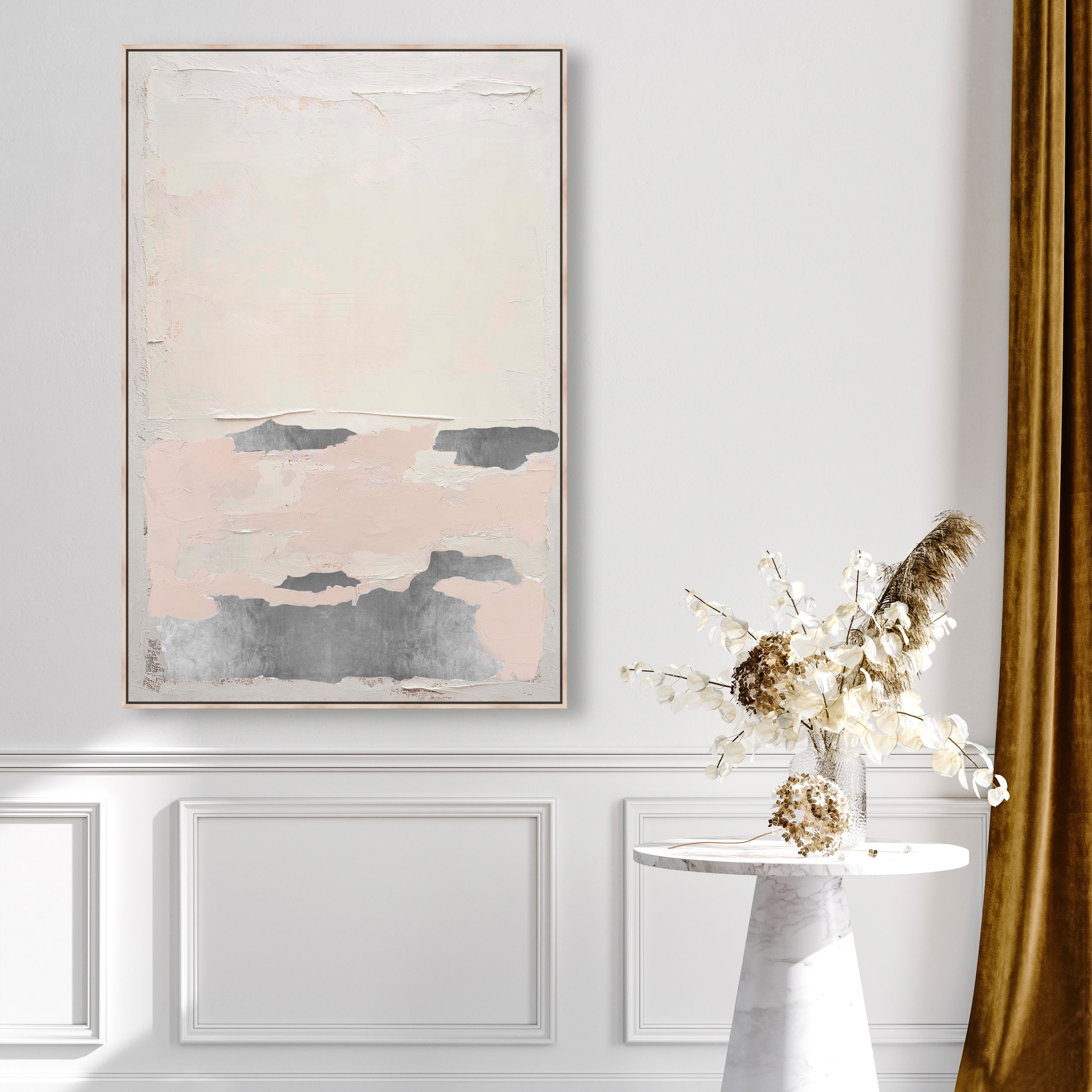 Wallborn I - With Impasto and Silver Leaf Secondary image