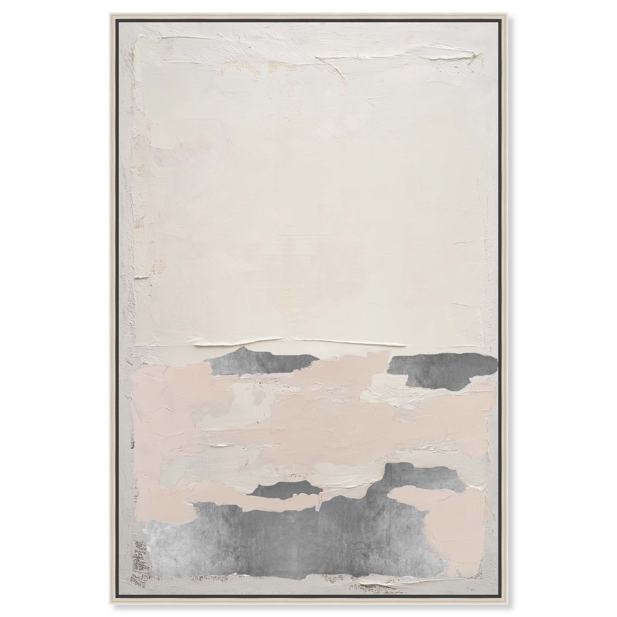 Wallborn I - With Impasto and Silver Leaf