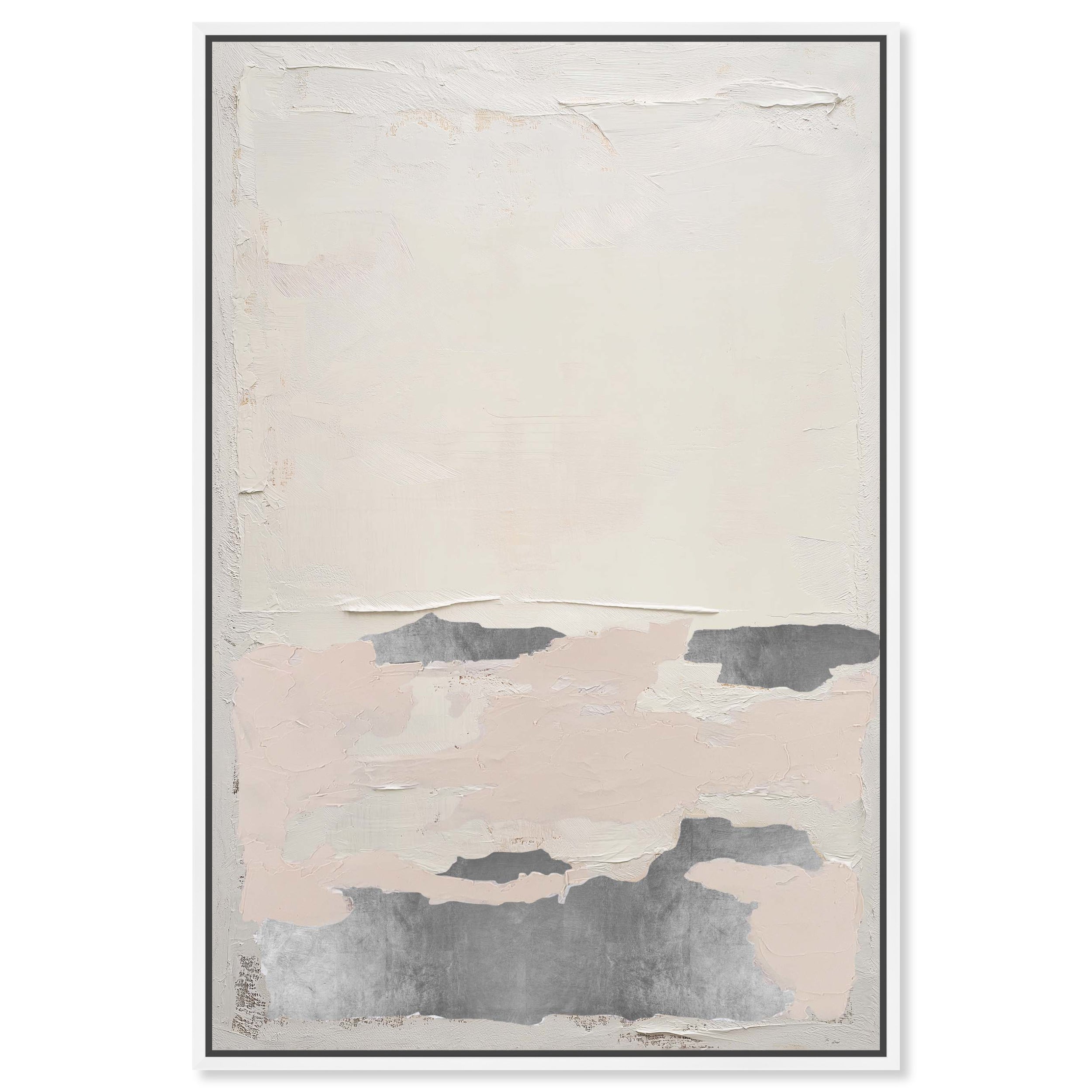 Wallborn I - With Impasto and Silver Leaf