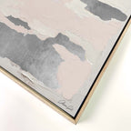 Wallborn I - With Impasto and Silver Leaf