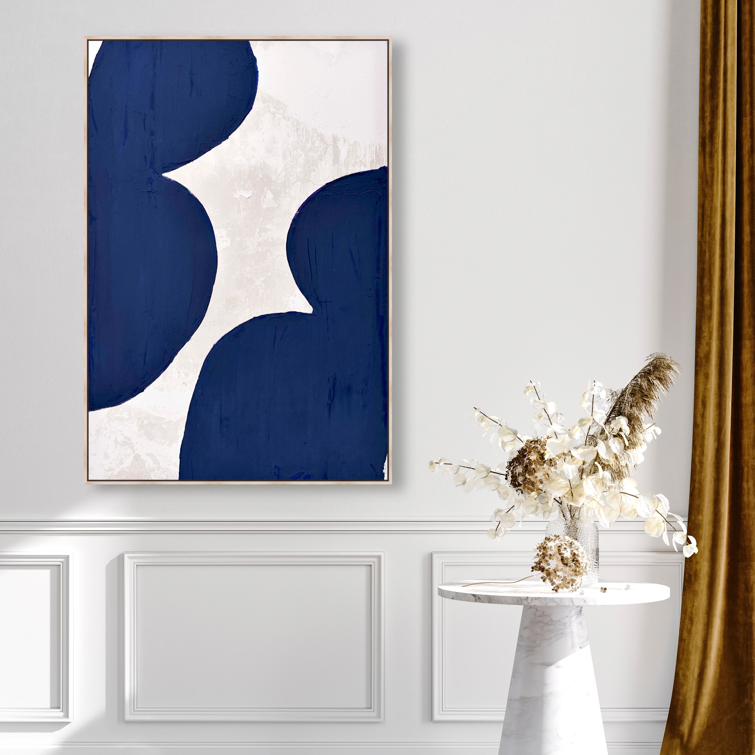Blue 2 1 - With Impasto Paint Texture Secondary image