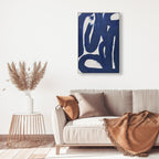 Blue 4 1 - With Impasto Paint Texture