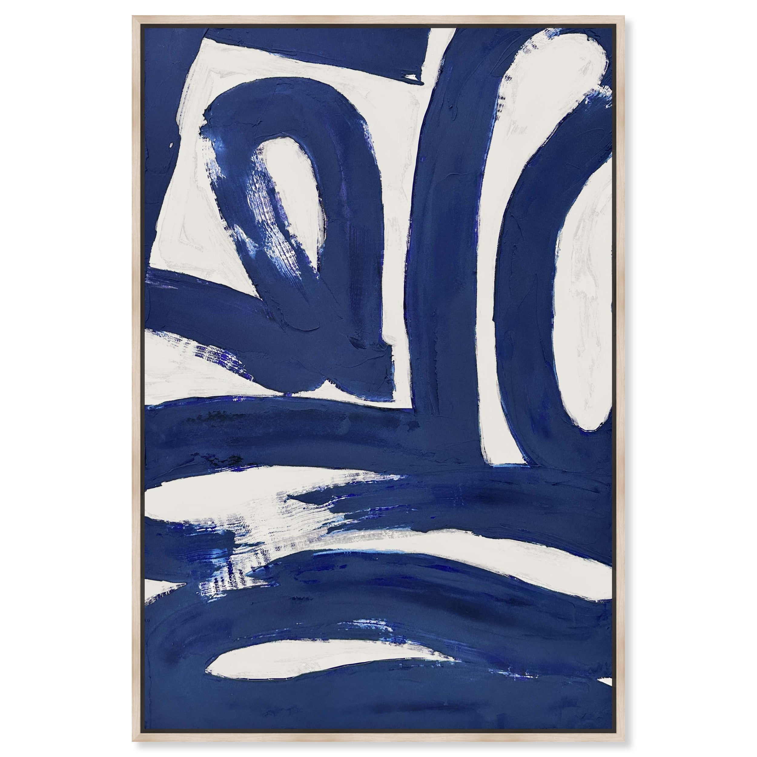 Blue 4 - With Impasto Paint Texture Main image