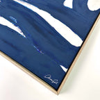 Blue 4 - With Impasto Paint Texture